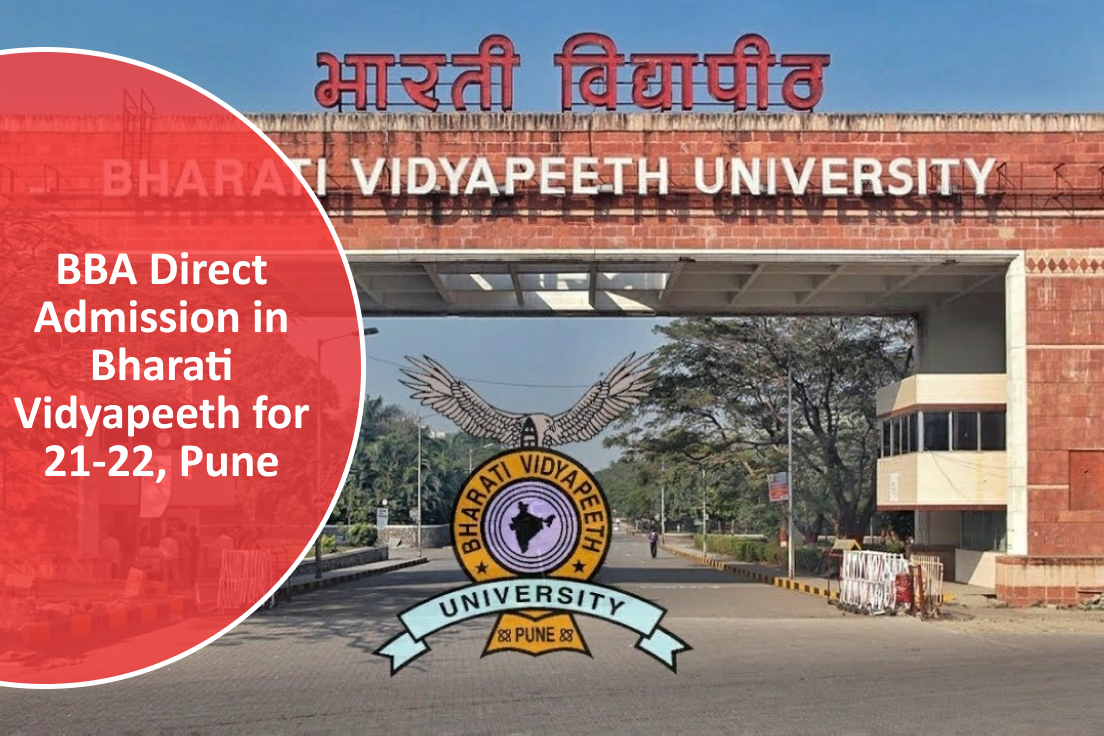BBA Direct Admission in Bharati Vidyapeeth for 21-22