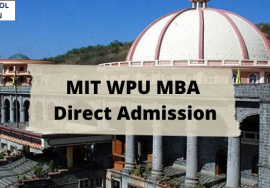 MIT WPU MBA Direct Admission