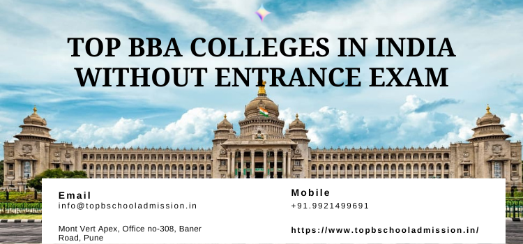 best bba colleges in India without entrance exam