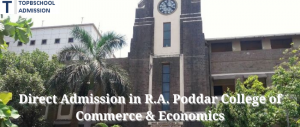 Direct Admission in R.A. Poddar College of Commerce & Economics